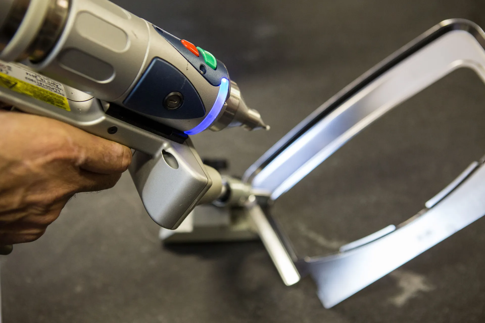 Braccio FARO di controllo dimensionale con scansione laser